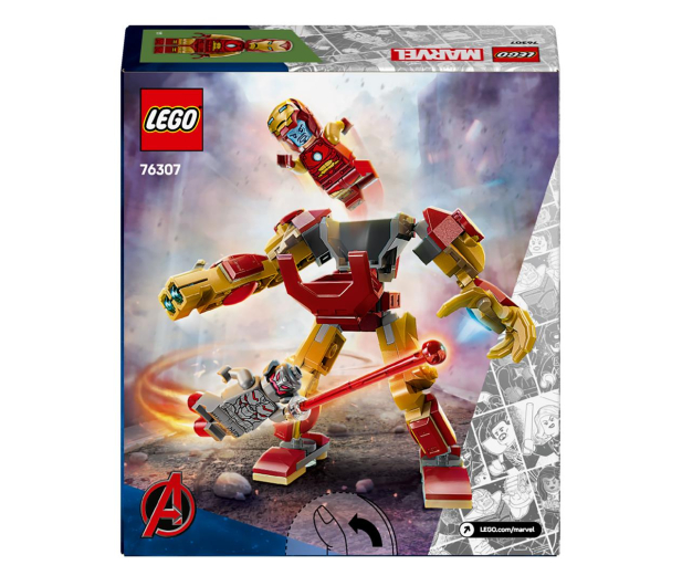 LEGO Marvel 76307 Mech Iron Mana kontra Ultron - 1284140 - zdjęcie 11